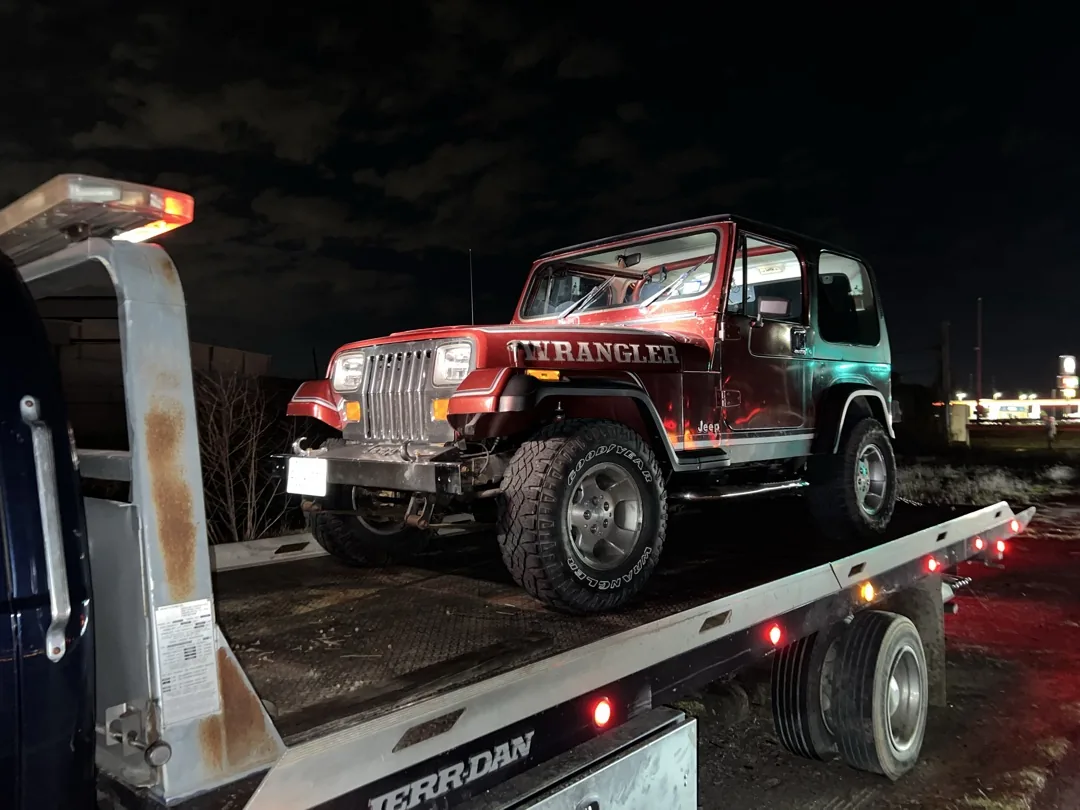 Jeep Wrangler — anywhere we go